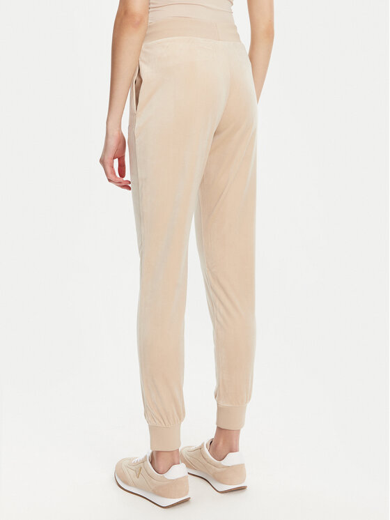 Guess Guess Спортивні штани V3BB27 K0232 Бежевий Regular Fit