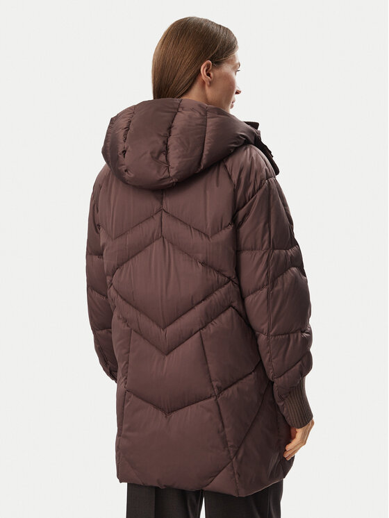 Marella Marella Пухено яке Angus  2623486094 Кафяв Regular Fit