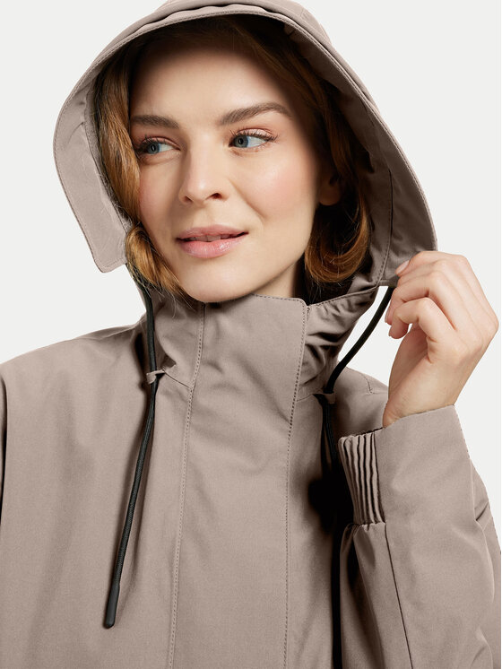 Didriksons Didriksons Hanorac Astrid 505628 Bej Relaxed Fit