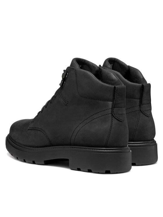 Geox Geox Schnürschuhe U Spherica Ec7 U56FRC 000FF C9999 Schwarz