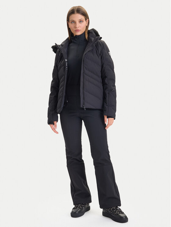 Rossignol Rossignol Kurtka narciarska Staci RLOWJ02 Czarny Regular Fit