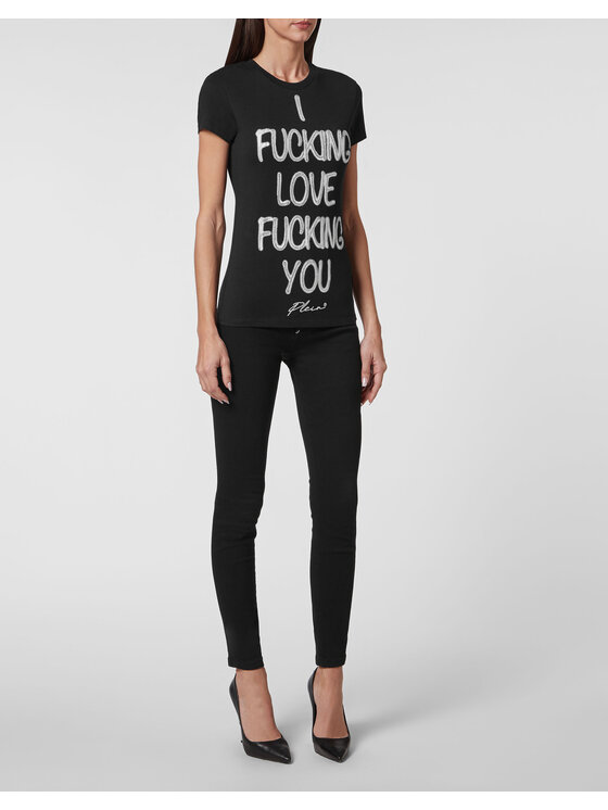 PHILIPP PLEIN PHILIPP PLEIN T-shirt 2895 Nero Regular Fit