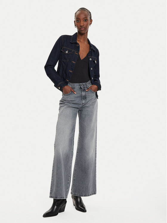 Pepe Jeans Pepe Jeans Traper jakna PL402430 Tamnoplava Slim Fit