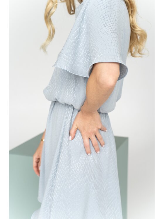 Me complete Me complete Sukienka letnia Sukienka Allegra light blue Niebieski Relaxed Fit