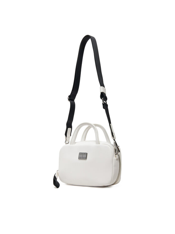Tommy Jeans Tommy Jeans Borsetta Tjw American Cool Trunk AW0AW17294 Bianco