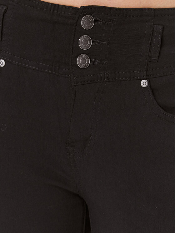 Fransa Fransa Текстилни панталони 20608336 Черен Slim Fit