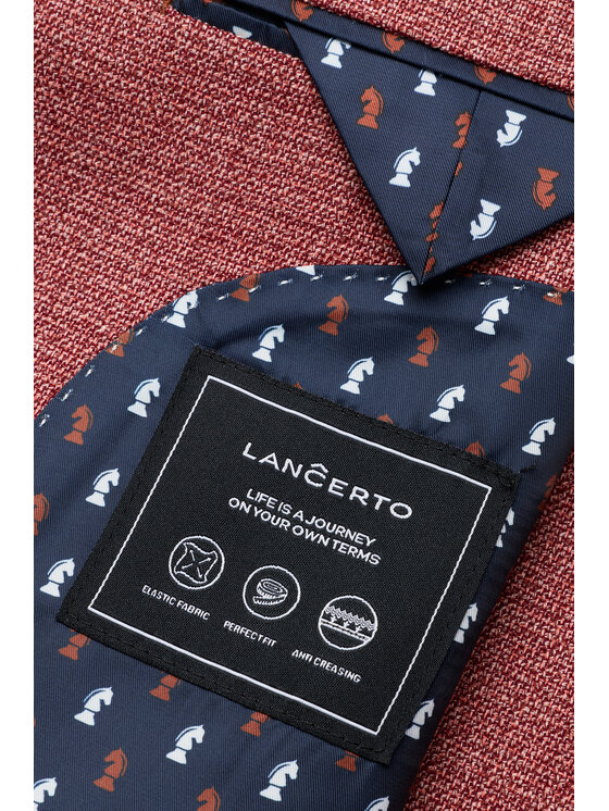 Lancerto Lancerto Marynarka Oriolo MA131126000021 Pomarańczowy Regular Fit