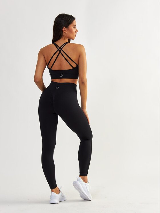 BeShaped BeShaped Biustonosz sportowy Gym Queen Czarny