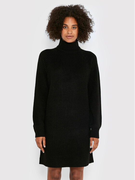 Noisy May Noisy May Трикотажна сукня Timmy 27017055 Чорний Relaxed Fit
