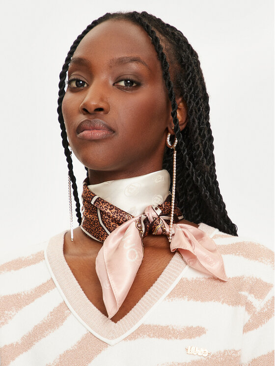 Liu Jo Liu Jo Хустка Foulard Spotted Met 2F4090 T0300 Бежевий