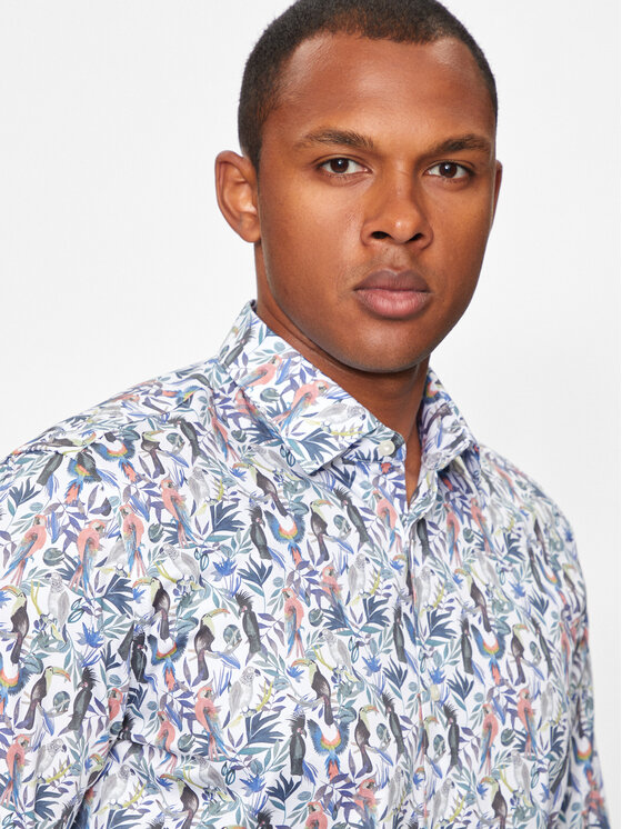 JOOP! JOOP! Πουκάμισο 200Pitty 30041410 Μπεζ Slim Fit