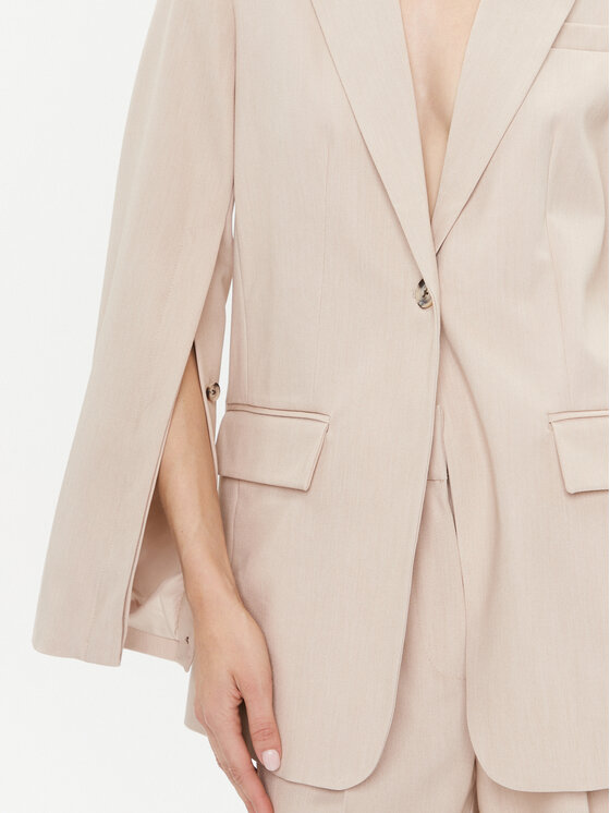 Vila Vila Sakko 14088013 Beige Regular Fit