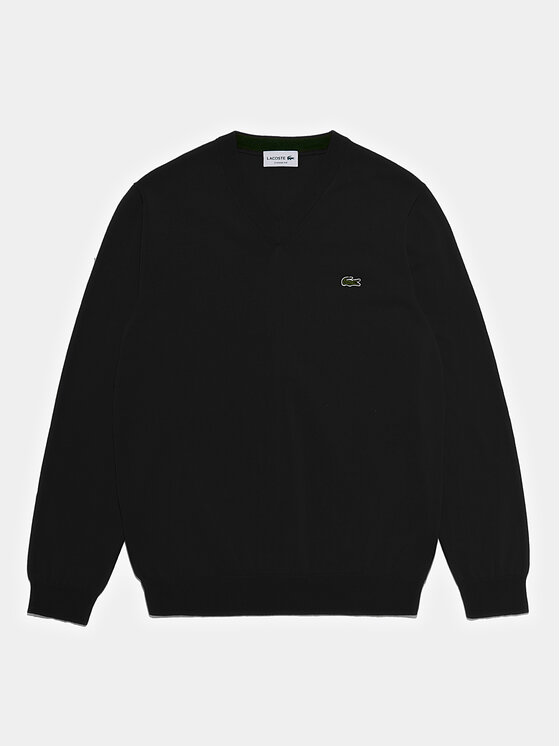 Lacoste Lacoste Džemper AH1951 Crna Regular Fit
