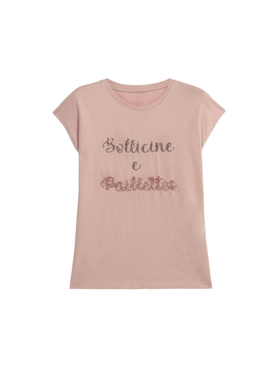 Oltre Oltre T-shirt G032J004392N006 Rosa Regular Fit