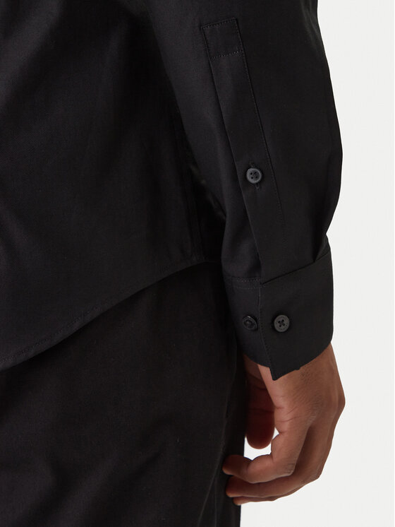 Calvin Klein Calvin Klein Риза LV019EU006 Черен Slim Fit