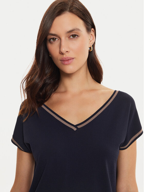 Tatuum Tatuum Blúz Sora T2417.052B Sötétkék Regular Fit