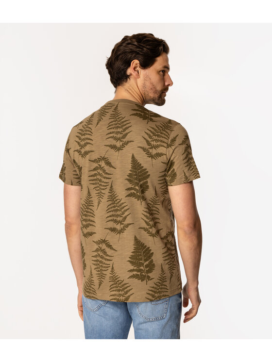 Lee Cooper Lee Cooper T-Shirt FERN 3170 Khaki Regular Fit