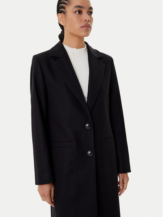 HUGO HUGO Villane mantel Mojeni 50547691 Must Regular Fit