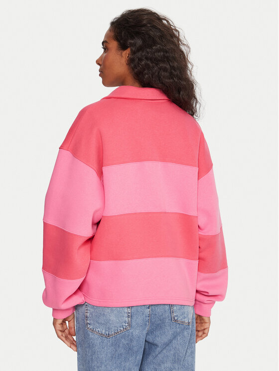 Roxy Roxy Sweatshirt Cross Your Mind ERJFT05015 Rosa Boxy Fit