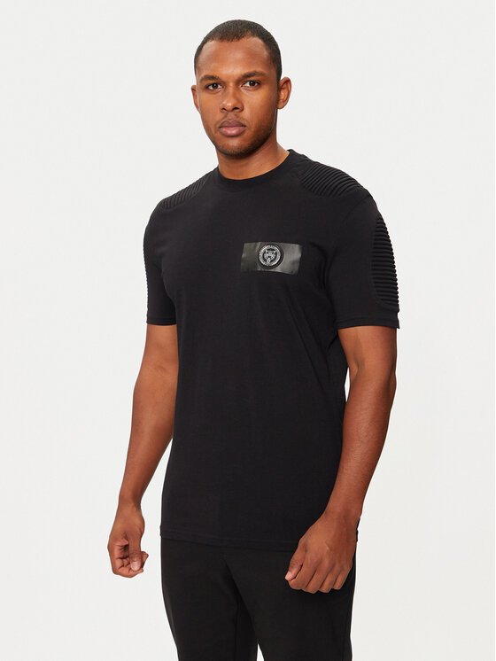 Plein Sport T-shirt FADC MTK7574 STE003N Noir Regular Fit