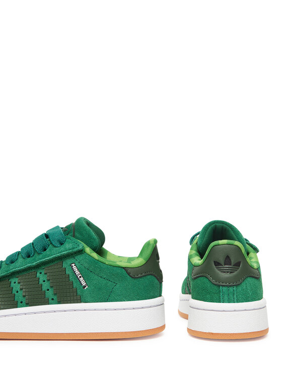 adidas adidas Sneakersy Campus 00S Comfort Closure Elastic Lace X Minecraft JS3788 Zelená