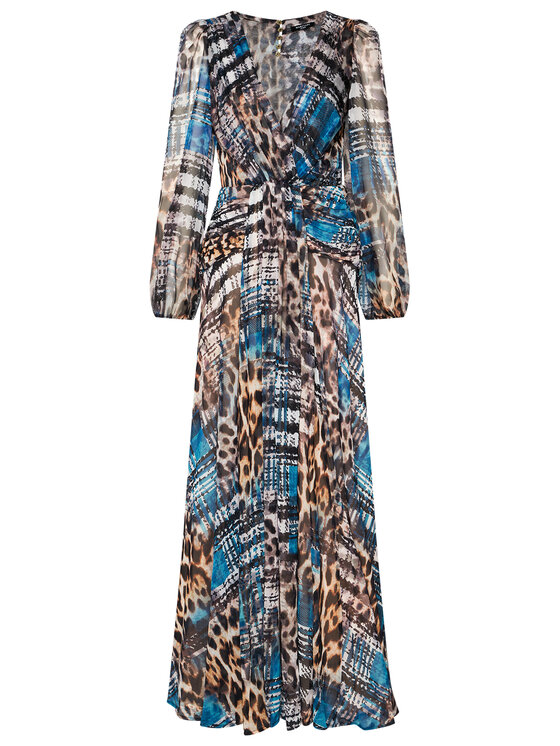 Marciano Guess Kleid f r den Alltag Printed Polly 0BG739 7120Z Bunt Regular Fit
