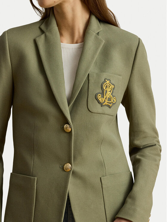 LAUREN RALPH LAUREN LAUREN RALPH LAUREN Pintsak Bullion 200797305033 Roheline Regular Fit