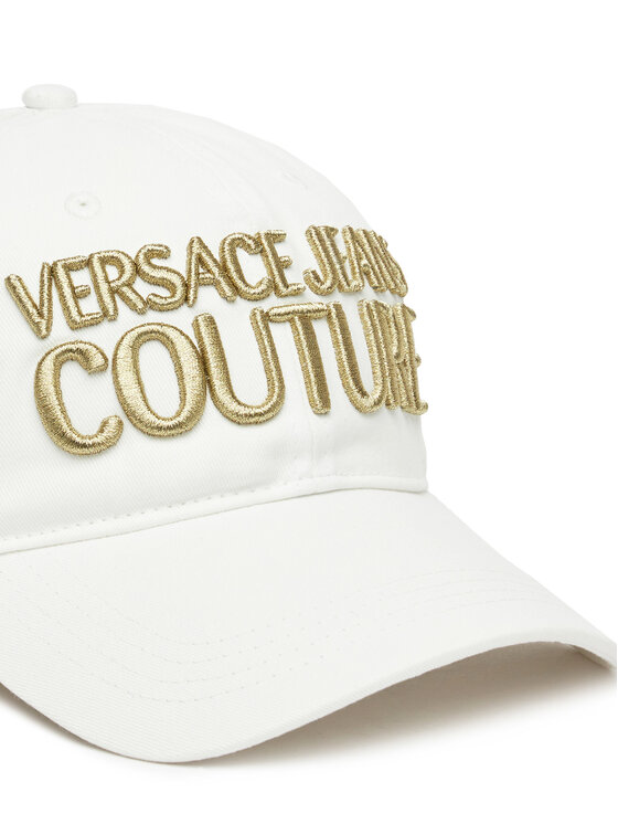 Versace Jeans Couture Versace Jeans Couture Czapka z daszkiem 78VAZK32 Biały