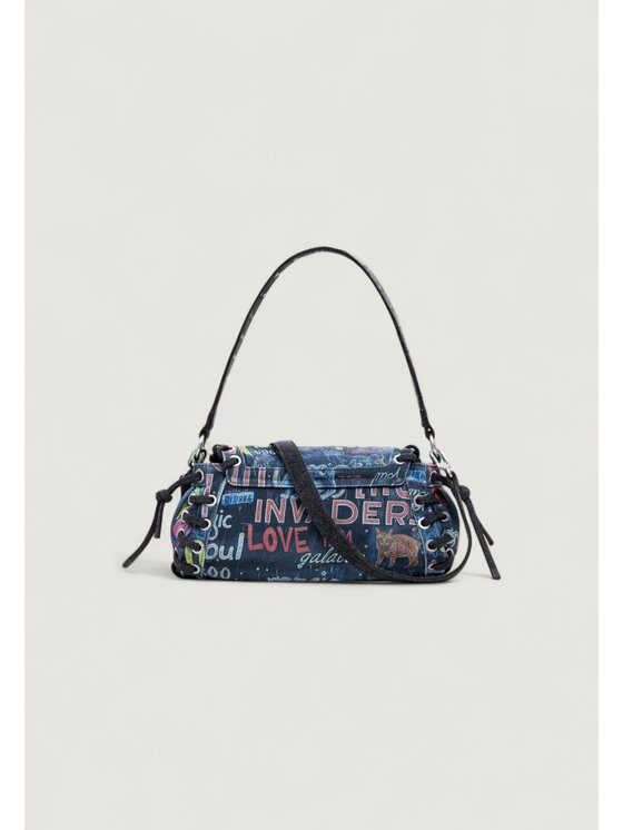 Desigual Desigual Σάκος BAG_PIZZICATO ZARAU Μαύρο