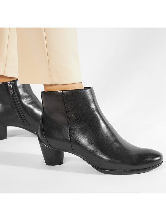 ECCO ECCO Botki Sculptured 45 23048301001 Czarny