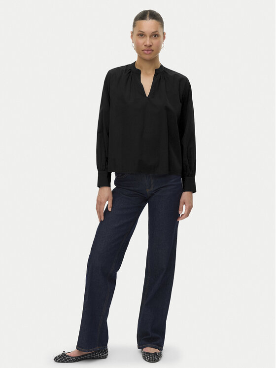 Vero Moda Vero Moda Bluse Fanni 10336937 Schwarz Loose Fit