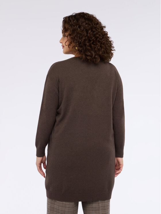 Fiorella Rubino Fiorella Rubino Cardigan M055E002041N022 Marrone Regular Fit