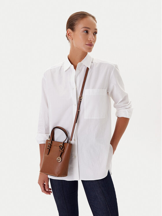 MICHAEL Michael Kors Torebka Quinn 32S5GQNC0L Brązowy