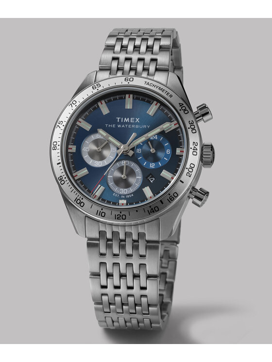 Timex Timex Hodinky TW2Y18500 Stříbrná