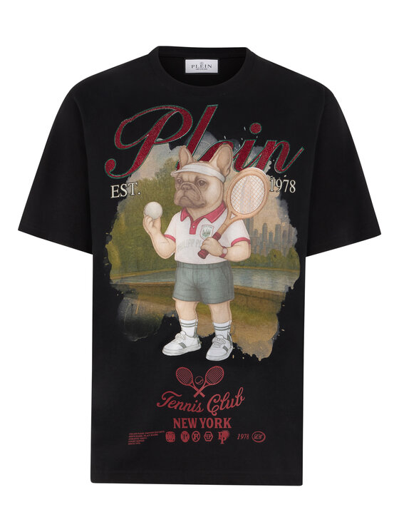 PHILIPP PLEIN PHILIPP PLEIN T-Shirt 30626 Czarny Regular Fit