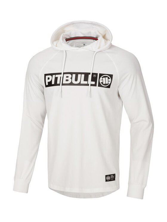 PITBULL PITBULL Longsleeve Longsleeve Biały Regular Fit