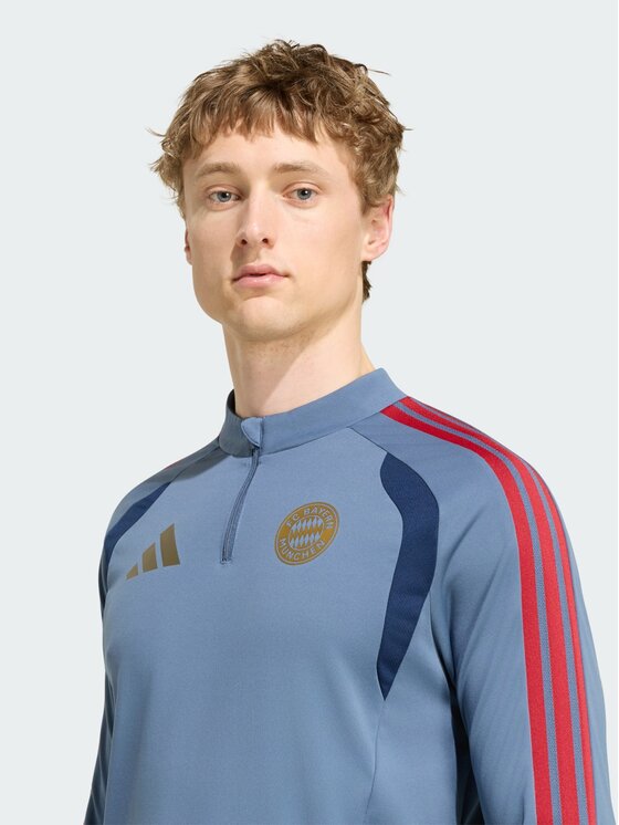 adidas adidas Bluza techniczna 168869 Niebieski jasny Slim Fit