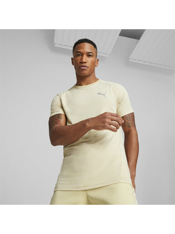 Puma Puma T-Shirt 673311 Beżowy Regular Fit