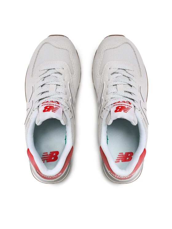 new balance wl574 femme rouge