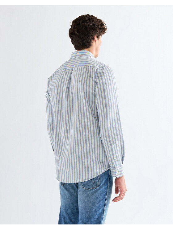 Wrangler Wrangler Koszula OXFORD SHIRT Biały Regular Fit