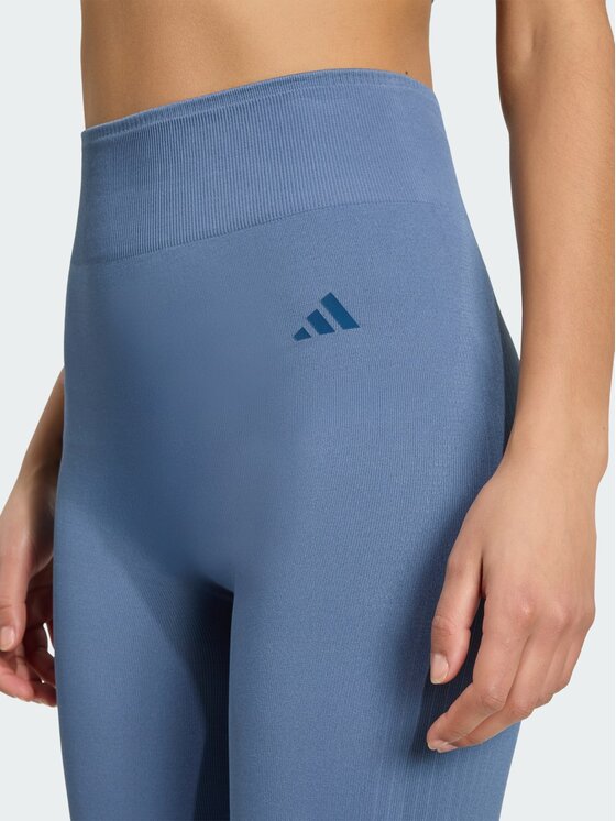 adidas adidas Legginsy 151341 Niebieski jasny Fitted Fit