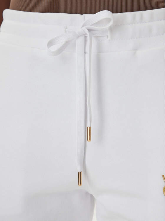 Versace Jeans Versace Jeans Sportinės kelnės 80HAAT01 Balta Regular Fit