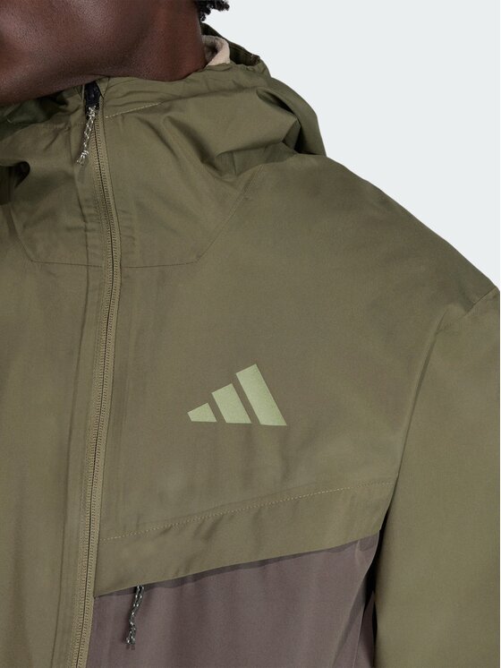 adidas adidas Kurtka outdoor 159930 Zielony Regular Fit
