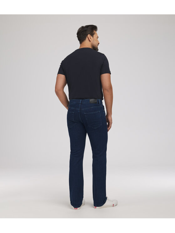 Lee Cooper Lee Cooper Jeansy JEANS M LC118 3205 BLUE BLACK Niebieski Regular Fit