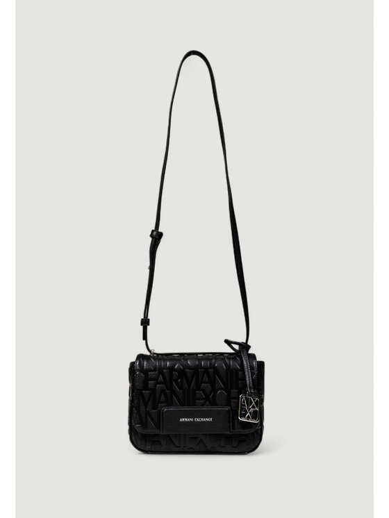 Torba Armani Exchange, Czarna, MESSENGER BAG