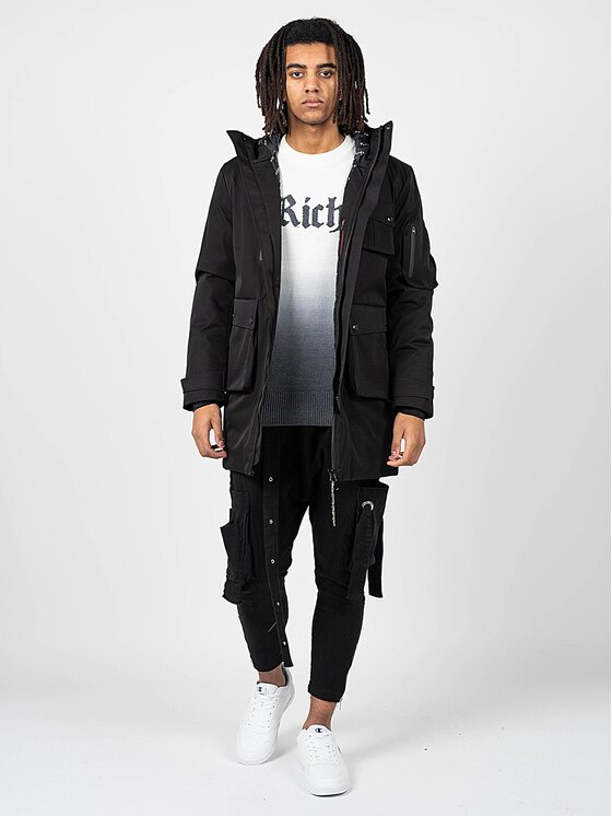 John Richmond John Richmond Bunda pro přechodné období UMA22095GB Černá Regular Fit