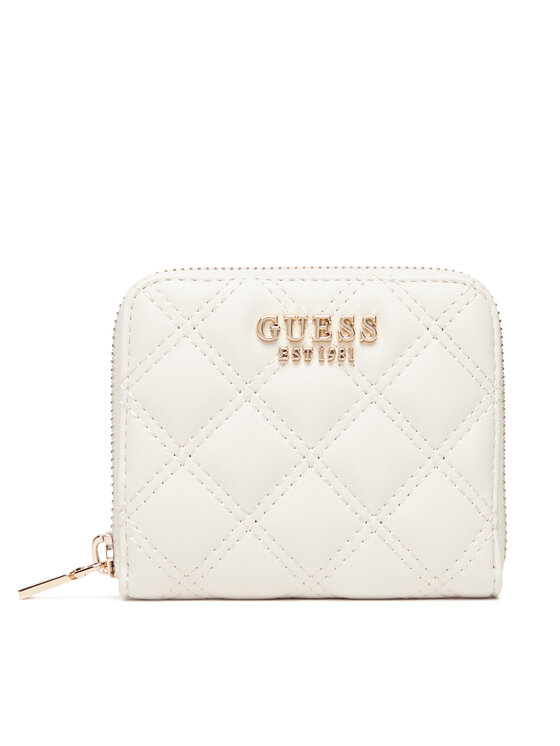 Portofel Mic de Damă Guess Giully II Slg SWQG96 73137 Alb