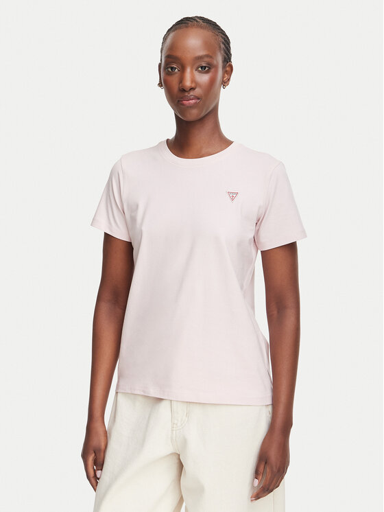 Guess Jeans Guess Jeans T-särk W4YI10 J1314 Heleроosa Regular Fit