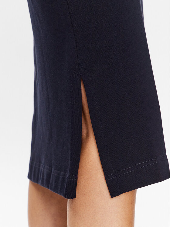 Gant Gant Φούστα midi Icon 4204707 Σκούρο μπλε Regular Fit