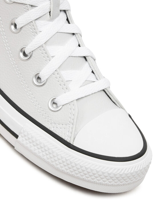 Converse Converse Кеди Chuck Taylor All Star Faux Leather A08640C Сірий